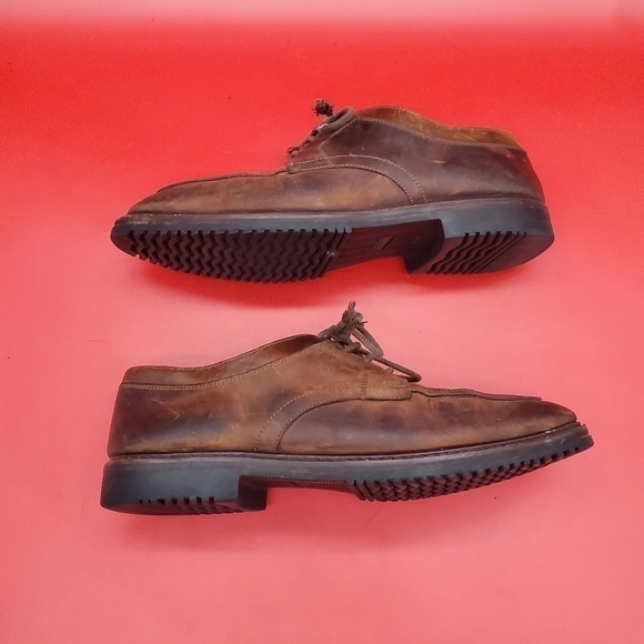 COLE HAAN Shoes Men’s 11 Brazil 6351 Brown Leather Oxfords Dress Shoes main image 13